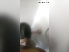 Paki slut sucking dick and pissed on the face