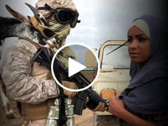 Arab Chic Gets Fucked Fard By US Soldiers
