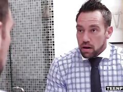 Exotic cutie falls for a load of jizz